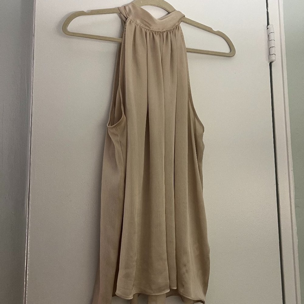 Neutral Silk Top!